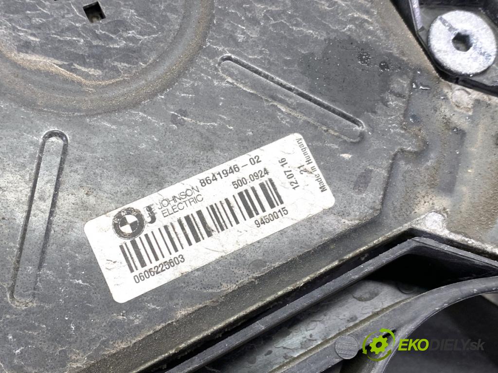 BMW F30 sedan 2016 140 kW 320 d xDrive 1995 Ventilátor klimatizácie 8641946 (Ventilátor chladiča klimatizácie)