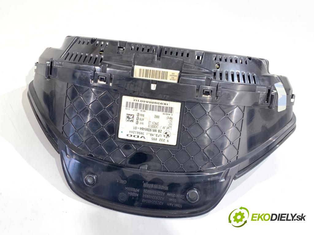 BMW F30 sedan 2016 140 kW 320 d xDrive 1995 prístrojovka 9398484 (Přístrojová deska)