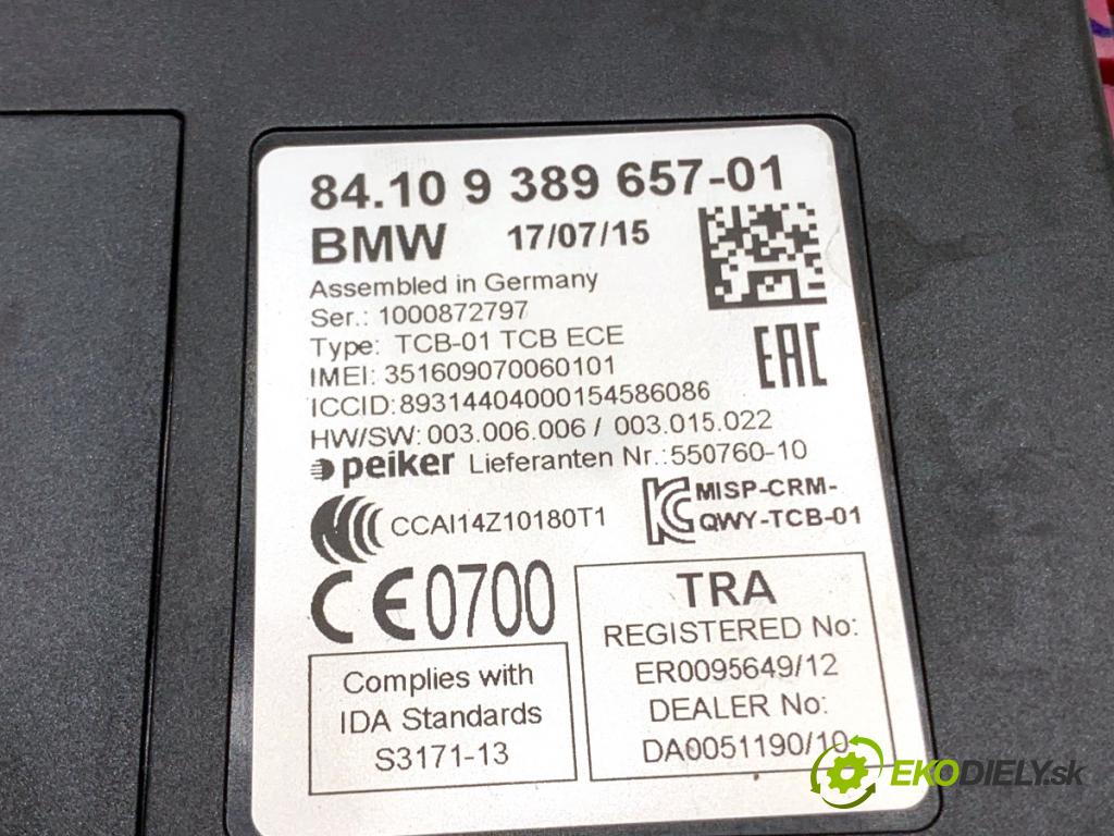 BMW F10 sedan 2015 160 kW 525 d xDrive 1995 Modul BLUETOOTH 9389657 (Riadiaca jednotka ostatné)