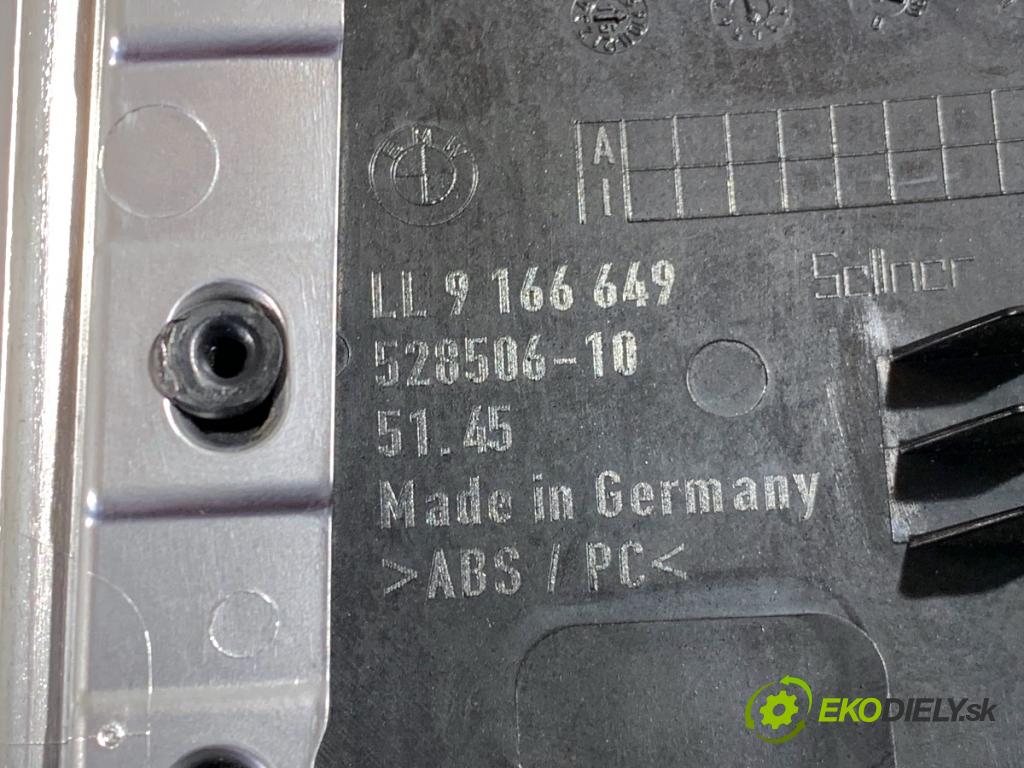 BMW F10 sedan 2015 160 kW 525 d xDrive 1995 lišty kryt 9166649 (Lišta)