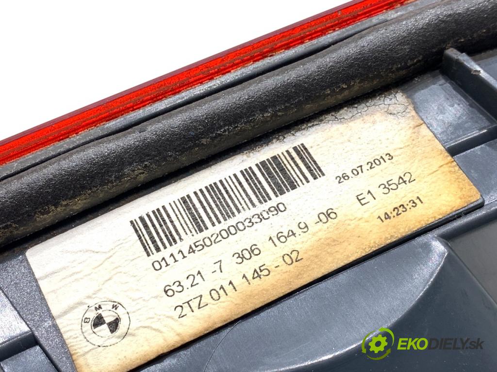 BMW F10 sedan 2015 160 kW 525 d xDrive 1995 Svetlo zad pravá vnútorná 7306164 (Kľučka dverí ostatné)