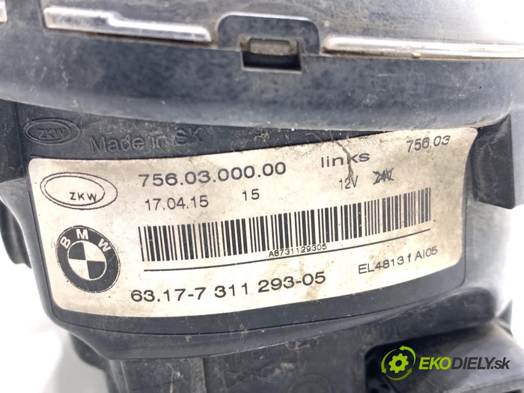 BMW F10 sedan 2015 160 kW 525 d xDrive 1995 Hmlové svetlo, hmlovka ľavy predný 7311293