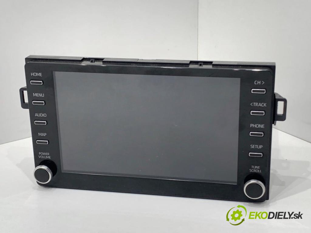 TOYOTA YARIS IV liftback 2022 92 kW 1.5 (MXPA11) 1490 RADIO Dislpej 86140-0D601