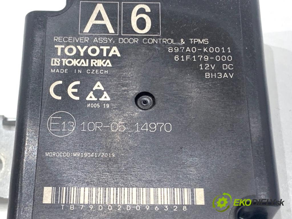 TOYOTA YARIS IV liftback 2022 92 kW 1.5 (MXPA11) 1490 Modul TPMS 897A0-K0011