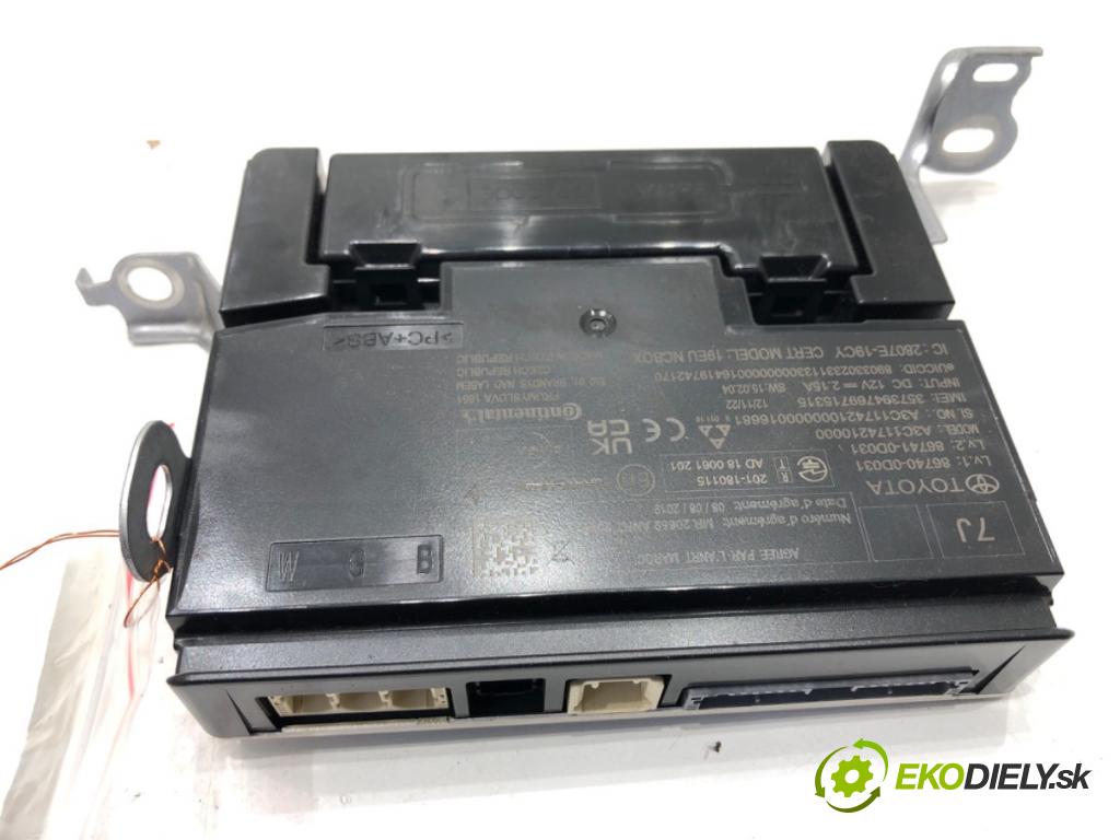 TOYOTA YARIS IV liftback 2022 92 kW 1.5 (MXPA11) 1490 Modul telefónu 86740-0D031 (Riadiaca jednotka ostatné)