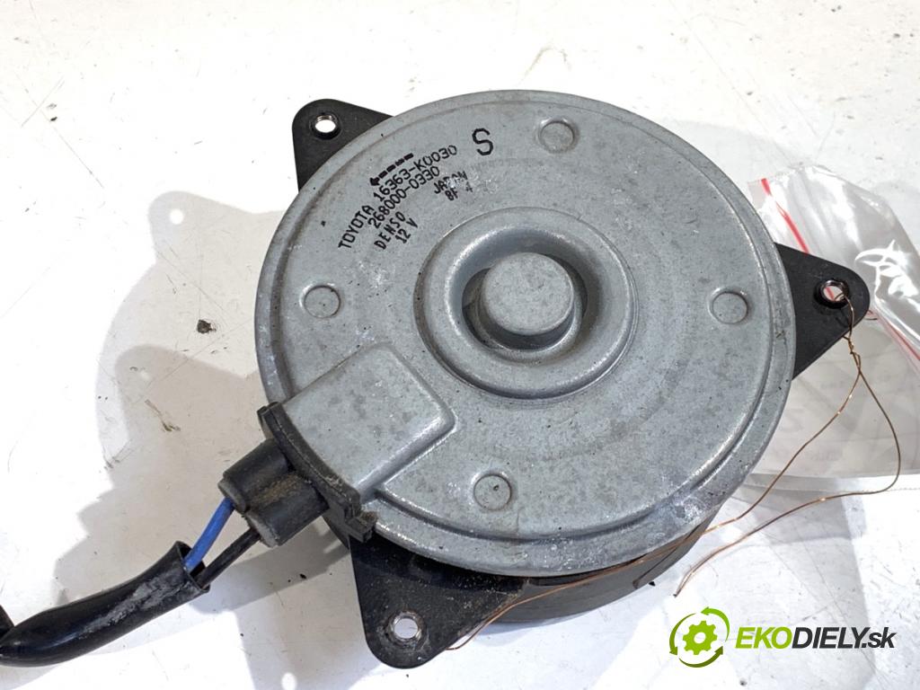 TOYOTA YARIS IV liftback 2022 92 kW 1.5 (MXPA11) 1490 Motor ventilátora chladiča 16363-K0030