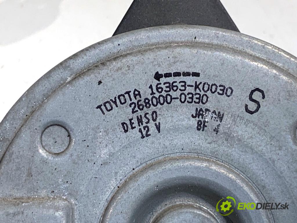 TOYOTA YARIS IV liftback 2022 92 kW 1.5 (MXPA11) 1490 Motor ventilátora chladiča 16363-K0030