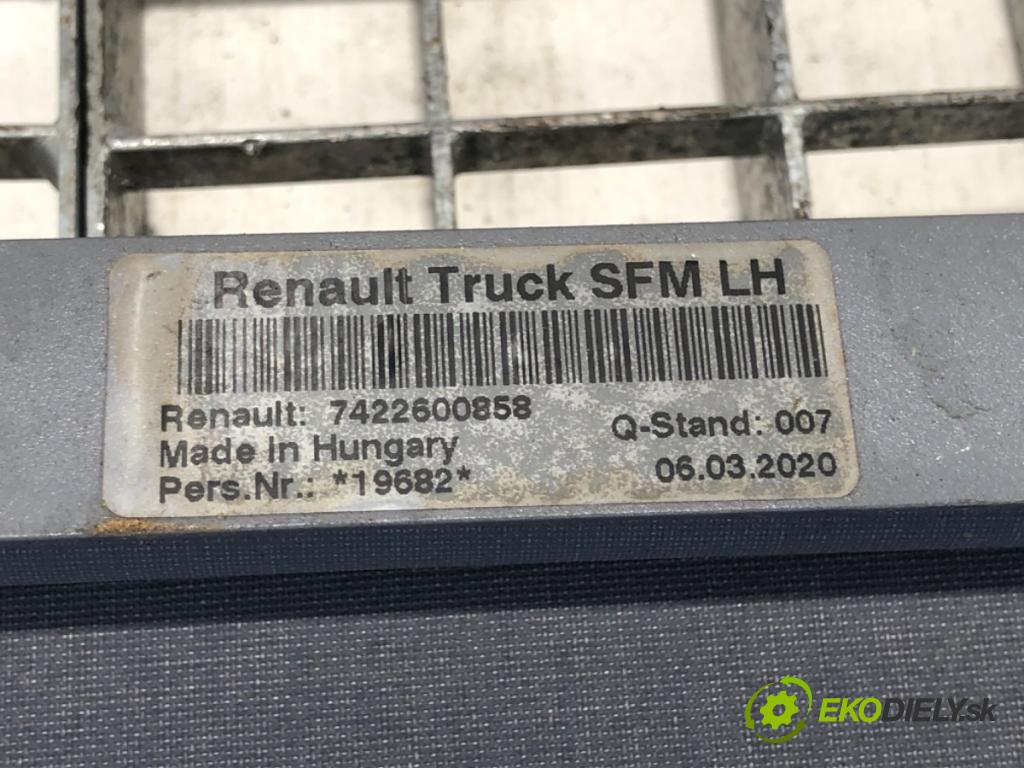 RENAULT TRUCKS T Platforma / podwozie 2020 338 kW T460 338 kW [460 KM] olej napędowy 2013 - 2022 10837 Roleta Dvere ľavy predný 7422600858