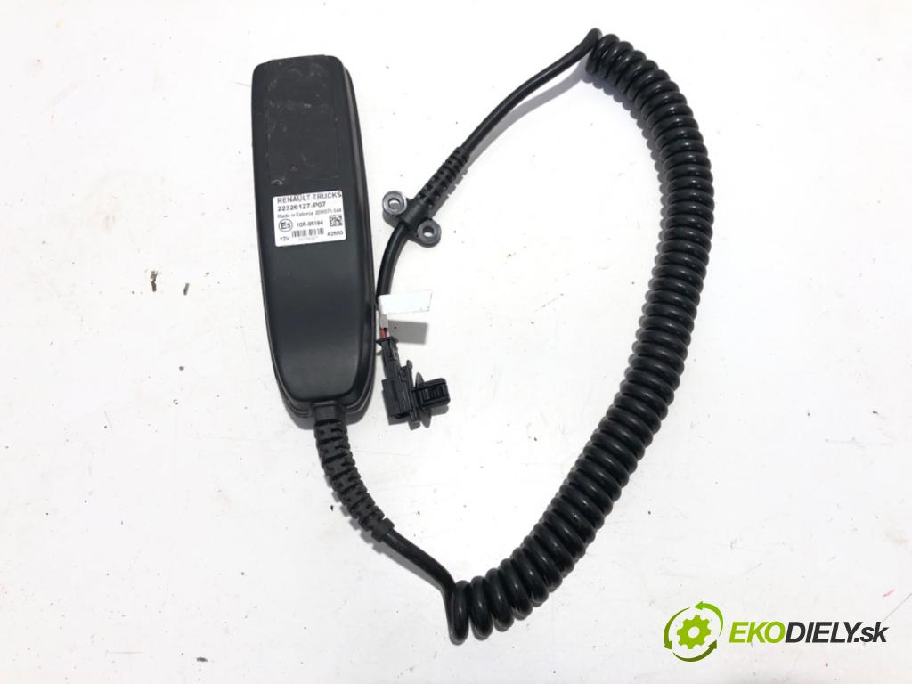 RENAULT TRUCKS T Platforma / podwozie 2020 338 kW T460 338 kW [460 KM] olej napędowy 2013 - 2022 10837 DÁLKOVÝ: klimatizácie 22326127