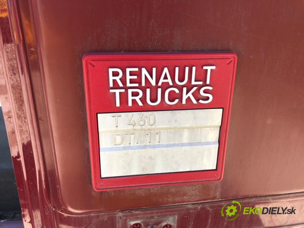 RENAULT TRUCKS T Platforma / podwozie 2020 338 kW T460 338 kW [460 KM] olej napędowy 2013 - 2022 10837 kabína karoséria ŠTVRŤ: pravá ľavá strana strecha