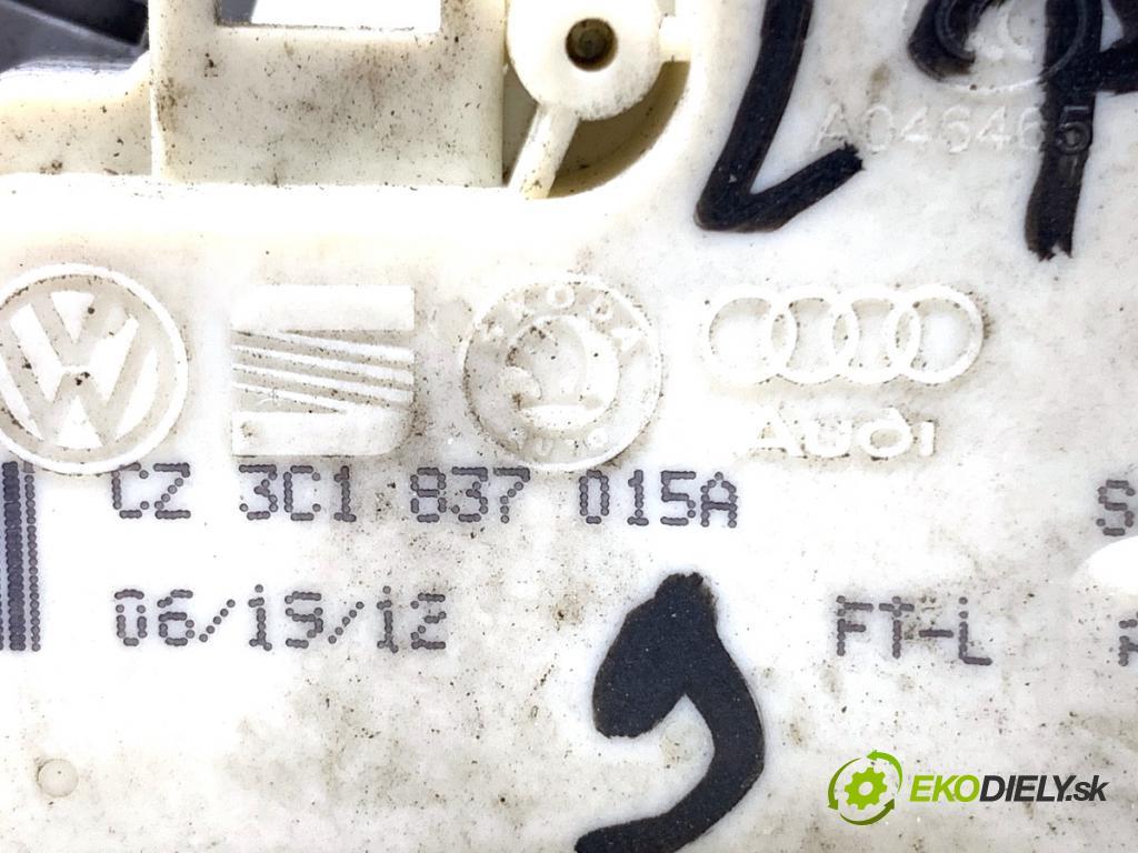 VW PASSAT B7 Kombi 2012 118 kW 1.8 TSI 1798 zámok dveře levý přední část 3C1837015A