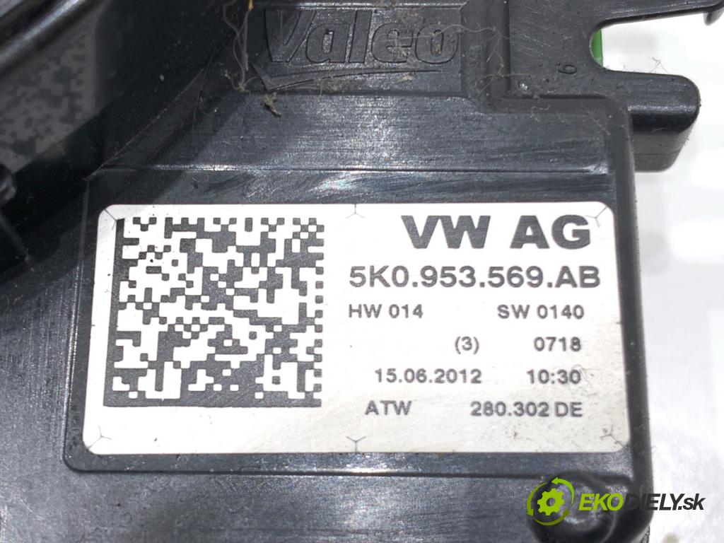 VW PASSAT B7 Kombi 2012 118 kW 1.8 TSI 1798 Krúžok, slimák airbag 5K0953569AB (Airbag)