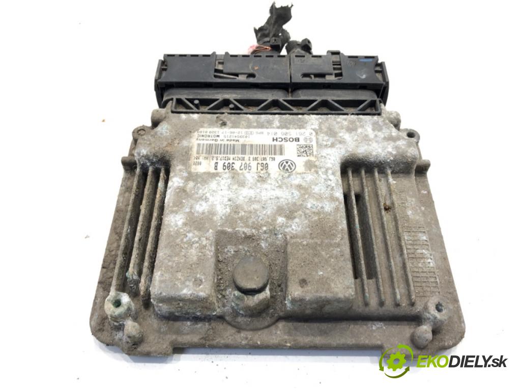 VW PASSAT B7 Kombi 2012 118 kW 1.8 TSI 1798 řídící jednotka motora 06J907309B (Řídicí jednotka)