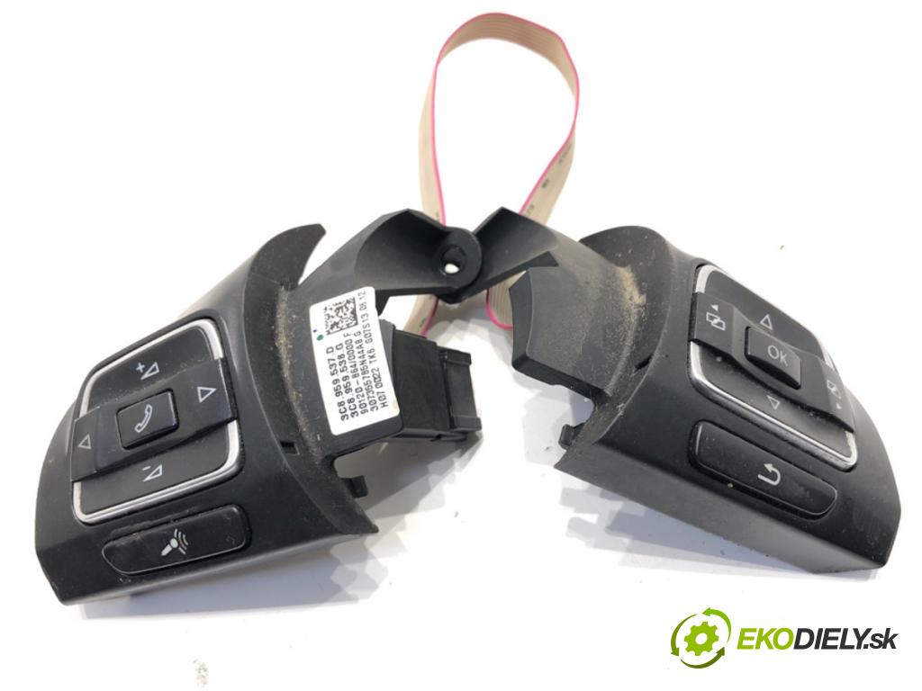 VW PASSAT B7 Kombi 2012 118 kW 1.8 TSI 1798 SPÍNAČE: volantu 3C8959537D