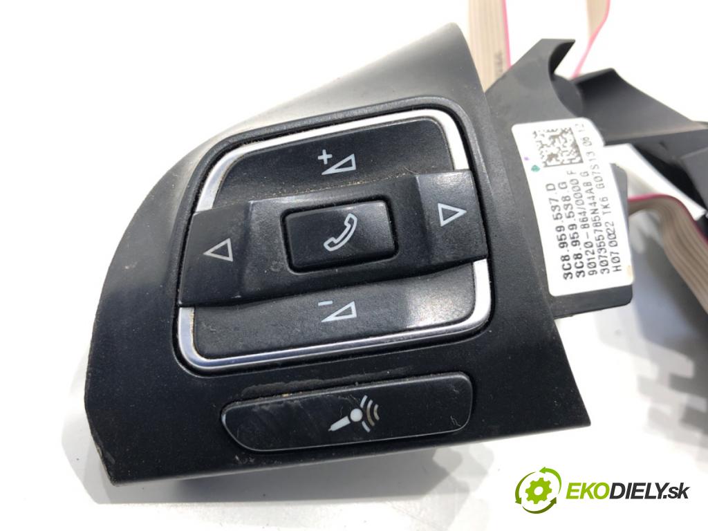 VW PASSAT B7 Kombi 2012 118 kW 1.8 TSI 1798 SPÍNAČE: volantu 3C8959537D