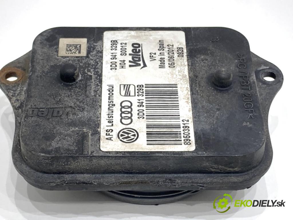 VW PASSAT B7 Kombi 2012 118 kW 1.8 TSI 1798 měnič XENON 3D0941329B (Řídící jednotka xenonu)