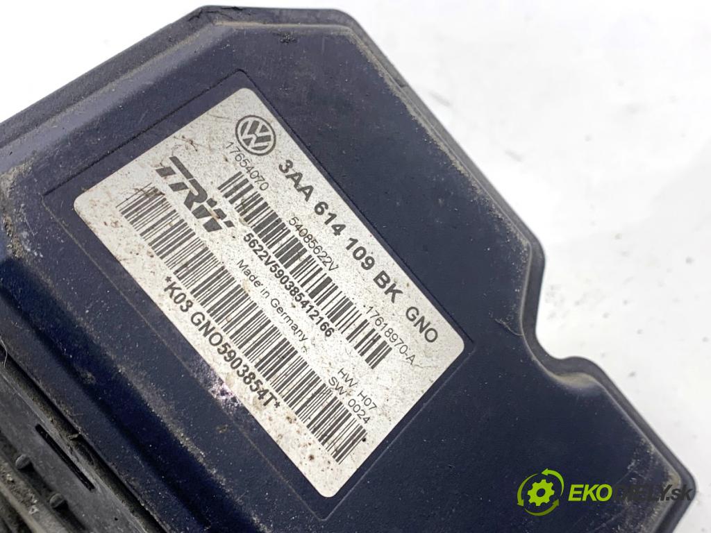 VW PASSAT B7 Kombi 2012 118 kW 1.8 TSI 1798 Pumpa ABS 3AA614109BK (Pumpa ABS)