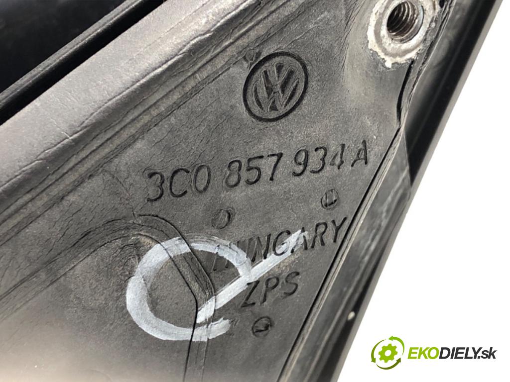 VW PASSAT B7 Kombi 2012 118 kW 1.8 TSI 1798 Spätné zrkadlo pravy LC9X
