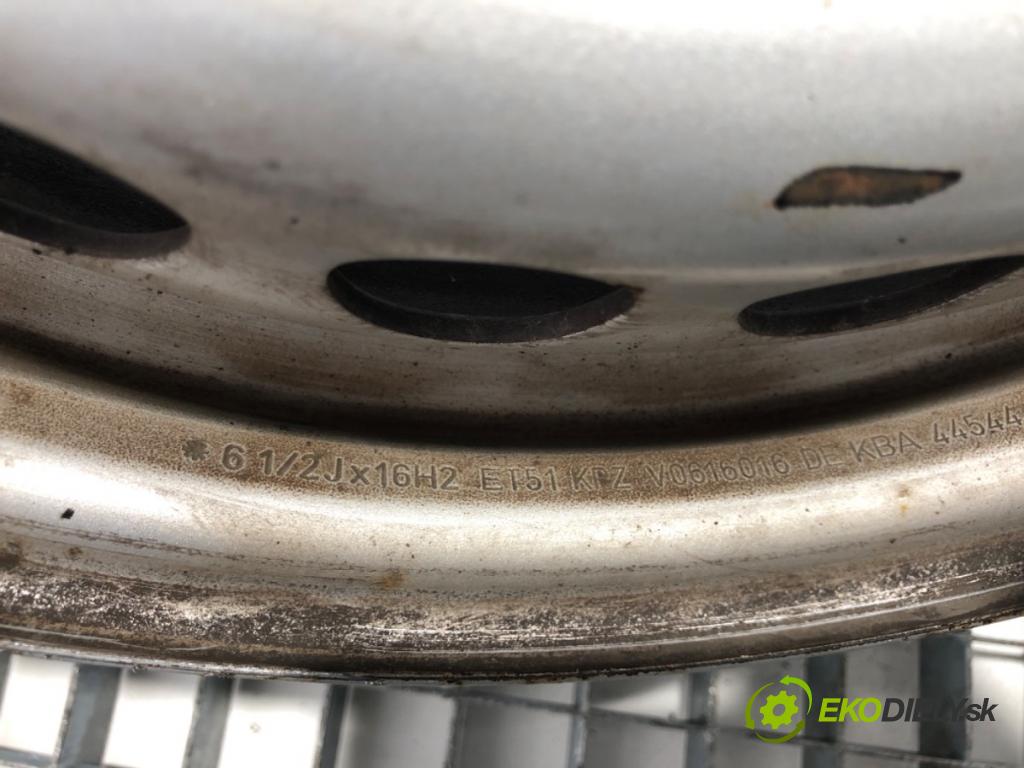 VW TRANSPORTER T5 ---  --- --- --- disk plechový 16 6,5J ET51 7H0601027D