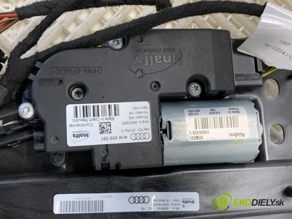 AUDI A8 D4 sedan 2015 368 kW 6.3 W12 quattro 6299 střešní okno 4H4959591 (Sklo karoserie)
