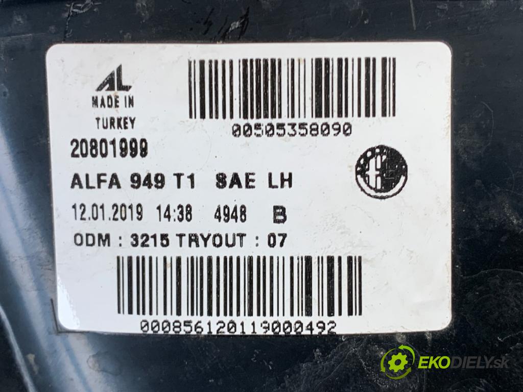 ALFA ROMEO STELVIO SUV 2019 206 kW 2.0 (949AXA2A) 1995 Svetlo ľavy zad 00505358090