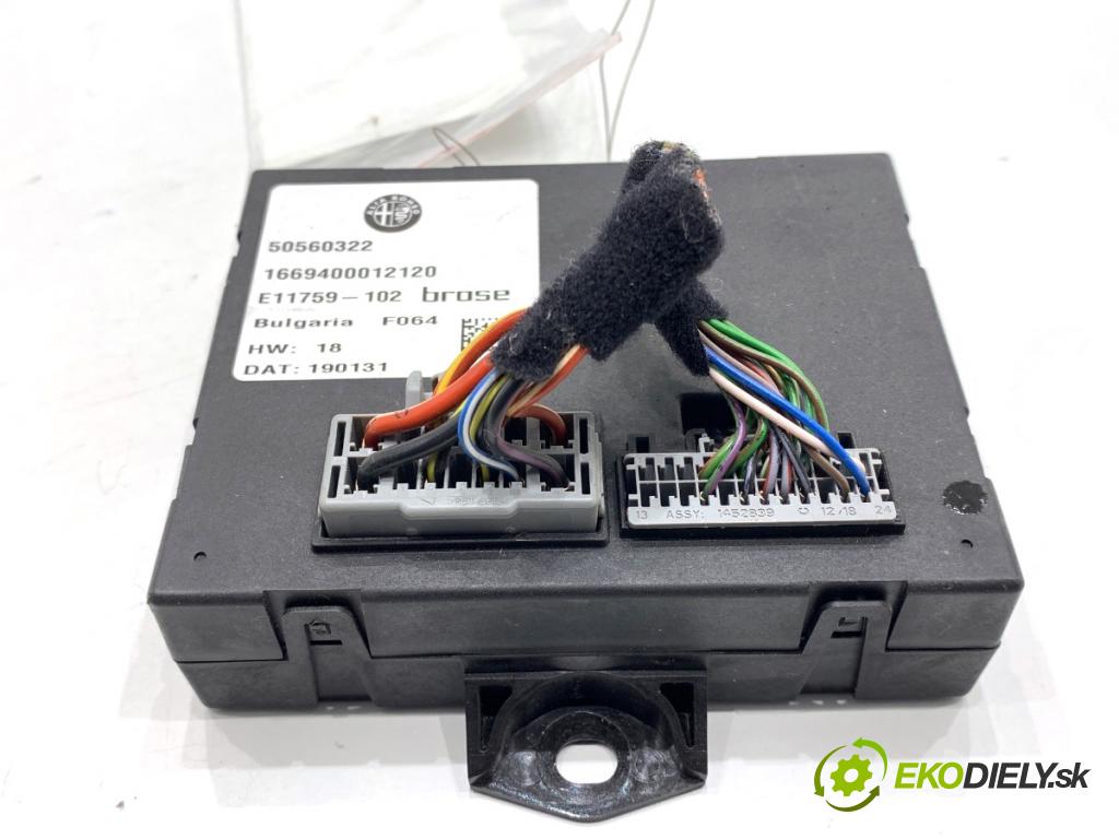 ALFA ROMEO STELVIO SUV 2019 206 kW 2.0 (949AXA2A) 1995 modul BCM 50560322 (Řídící jednotka ostatní)