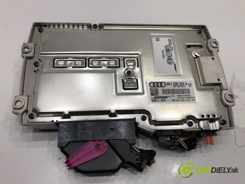 AUDI A8 D4 sedan 2015 368 kW 6.3 W12 quattro 6299 Zosilňovač 4G1035223A (Zosilňovač)