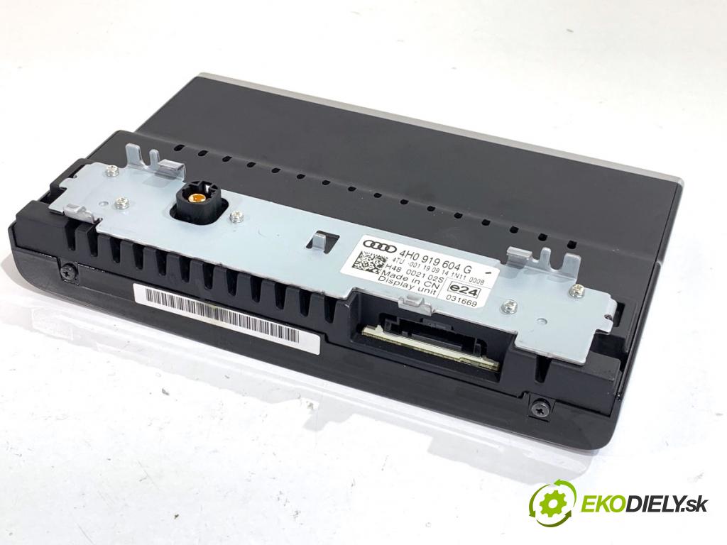 AUDI A8 D4 sedan 2015 368 kW 6.3 W12 quattro 6299 Displej 4H0919604G (Přístrojová deska)