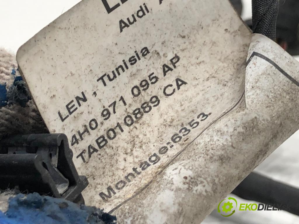 AUDI A8 D4 sedan 2015 368 kW 6.3 W12 quattro 6299 káblovačka PDC přední část 4H0971095AP