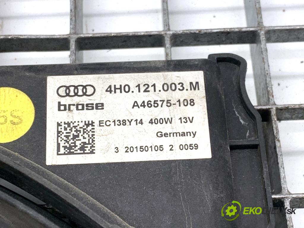 AUDI A8 D4 sedan 2015 368 kW 6.3 W12 quattro 6299 ventilátor chladiče 4H0121003M (Ventilátor)