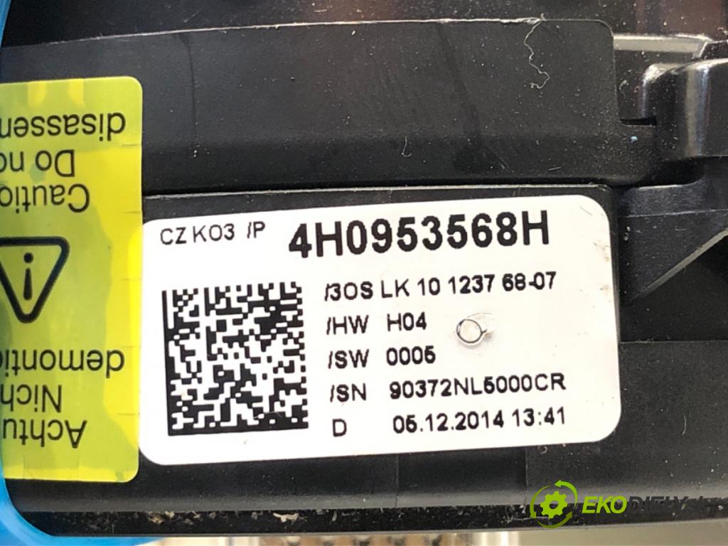 AUDI A8 D4 sedan 2015 368 kW 6.3 W12 quattro 6299 Krúžok, slimák airbag 4H0953568H (Airbag)