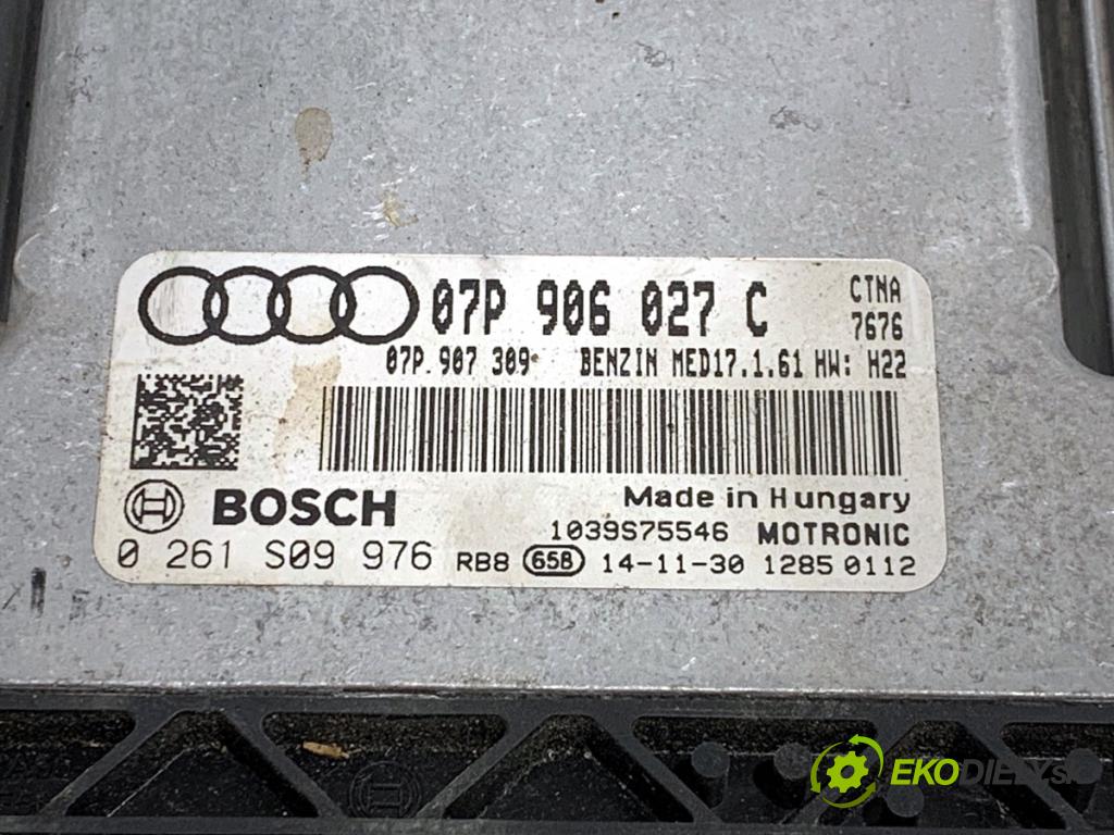 AUDI A8 D4 sedan 2015 368 kW 6.3 W12 quattro 6299 řídící jednotka motora 07P906027C (Řídicí jednotka)