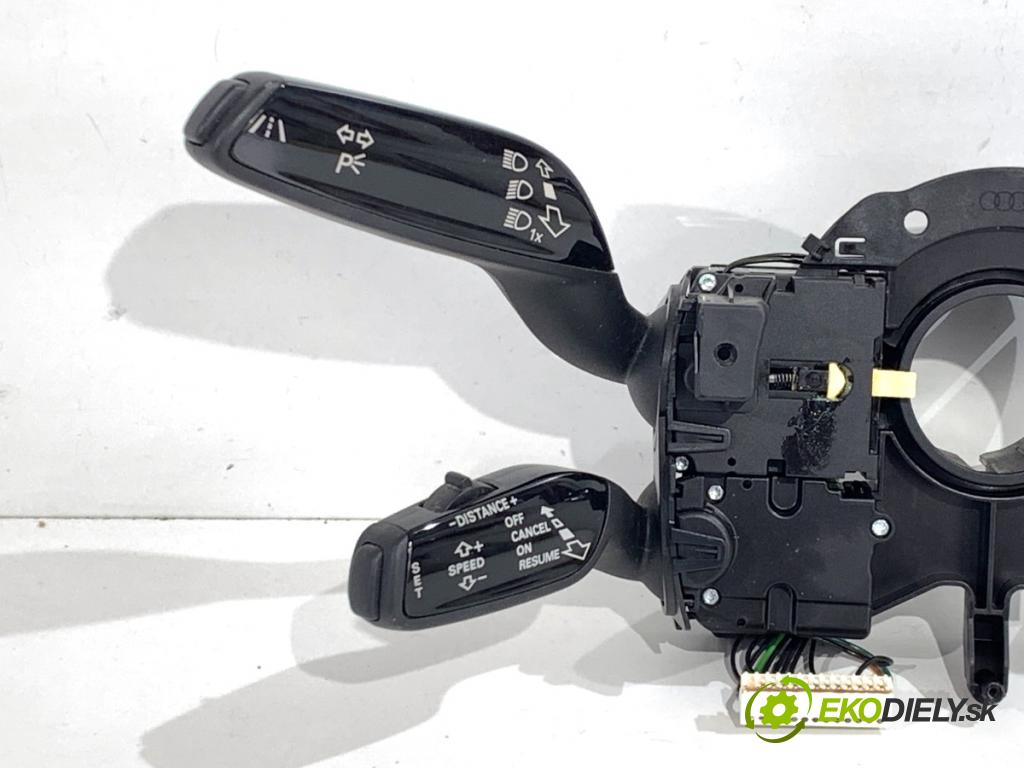 AUDI A8 D4 sedan 2015 368 kW 6.3 W12 quattro 6299 Prepínač kombinovaný 4H0953502P (Prepínacie páčky pod volantom)