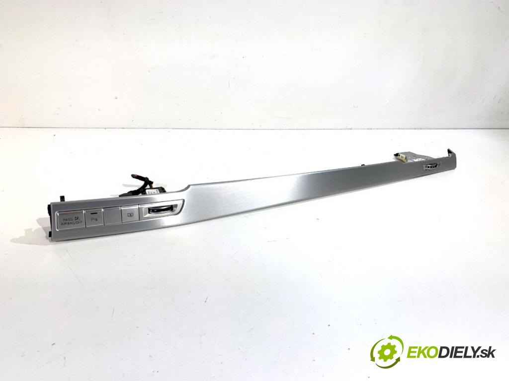 AUDI A8 D4 sedan 2015 368 kW 6.3 W12 quattro 6299 lišty kryt 4H1853173 4H1853174 (Lišta)