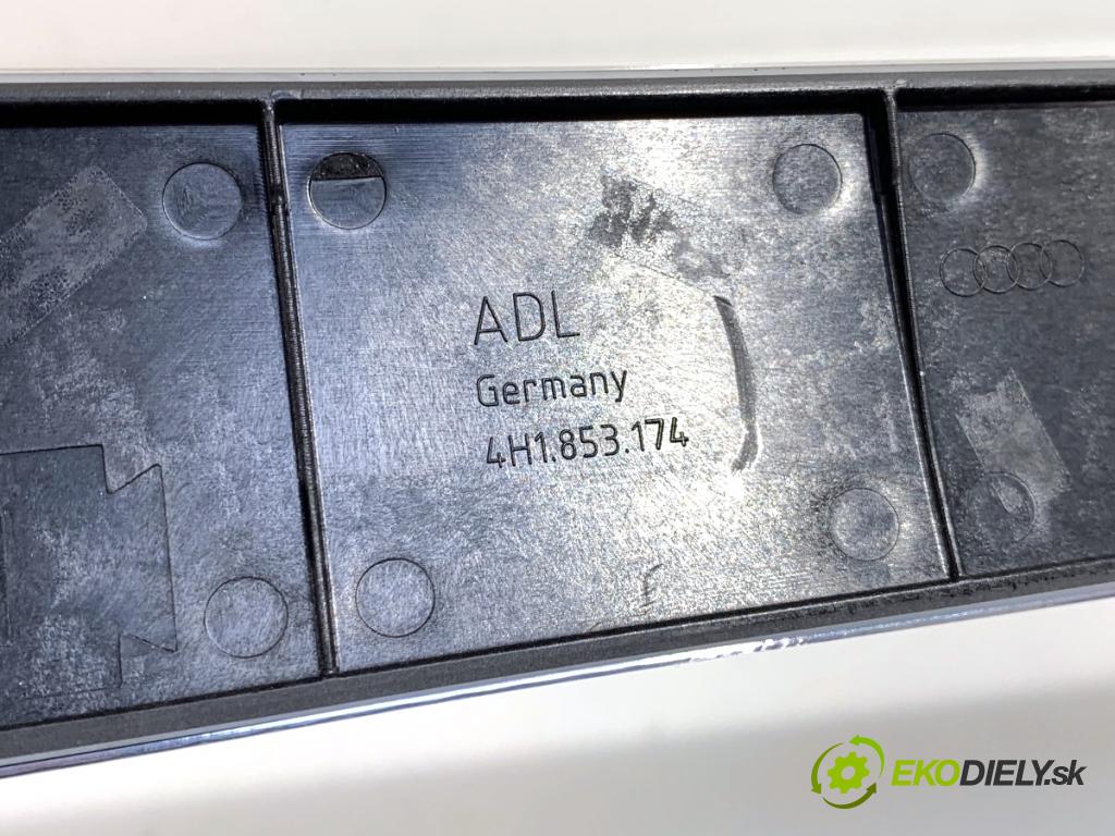 AUDI A8 D4 sedan 2015 368 kW 6.3 W12 quattro 6299 lišty kryt 4H1853173 4H1853174 (Lišta)