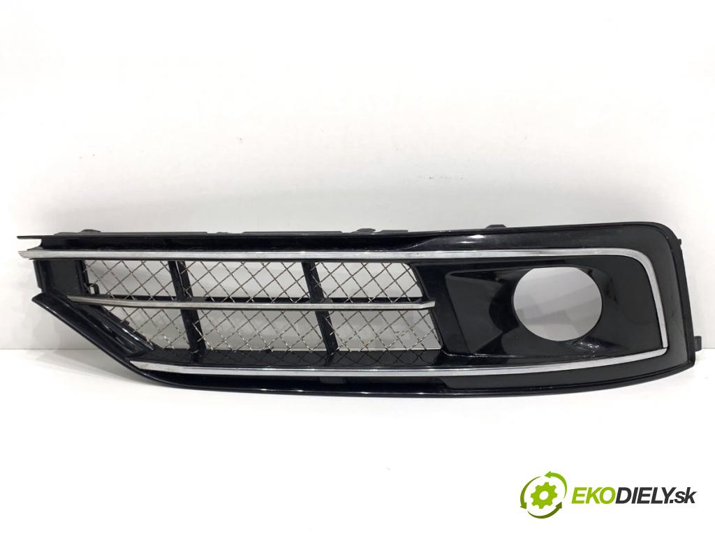 AUDI A8 D4 sedan 2015 368 kW 6.3 W12 quattro 6299 Mriežky nárazníka pravy predný 4H0807680T