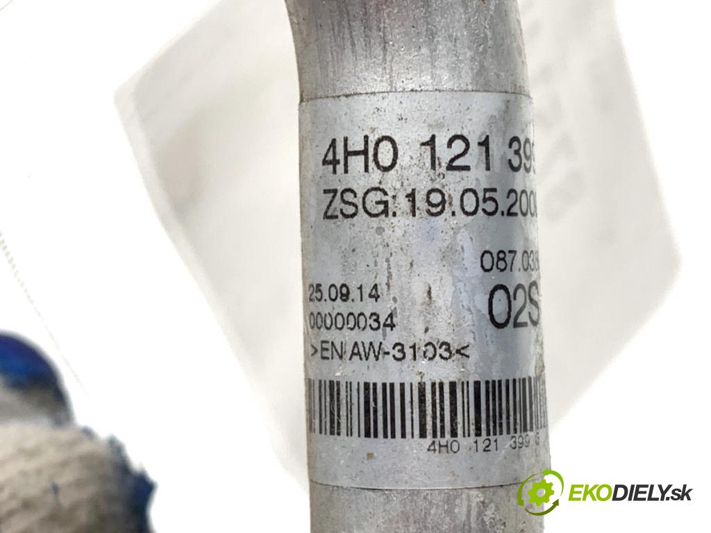 AUDI A8 D4 sedan 2015 368 kW 6.3 W12 quattro 6299 Rúra vody 4H0121399G