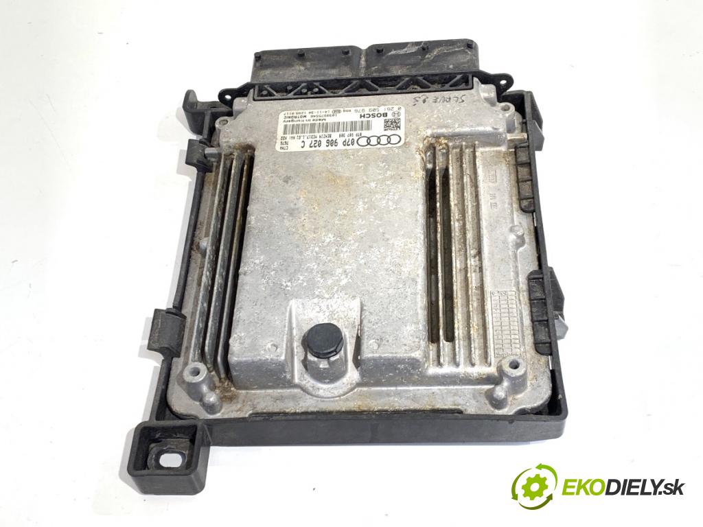 AUDI A8 D4 sedan 2015 368 kW 6.3 W12 quattro 6299 riadiaca jednotka Motor 07P986827C (Riadiaca jednotka)