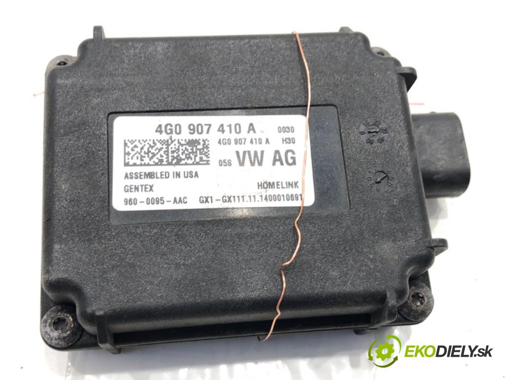 AUDI A8 D4 sedan 2015 368 kW 6.3 W12 quattro 6299 Modul HOMELINK: 4G0907410A