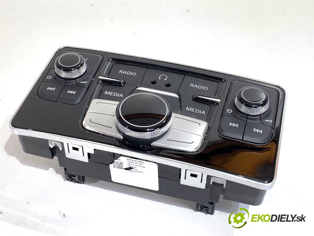 AUDI A8 D4 sedan 2015 368 kW 6.3 W12 quattro 6299 Panel ovládania MMI 4H0919709C