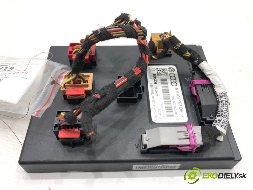 AUDI A8 D4 sedan 2015 368 kW 6.3 W12 quattro 6299 modul komfortu 4H0907063DB (Komfortní modul)