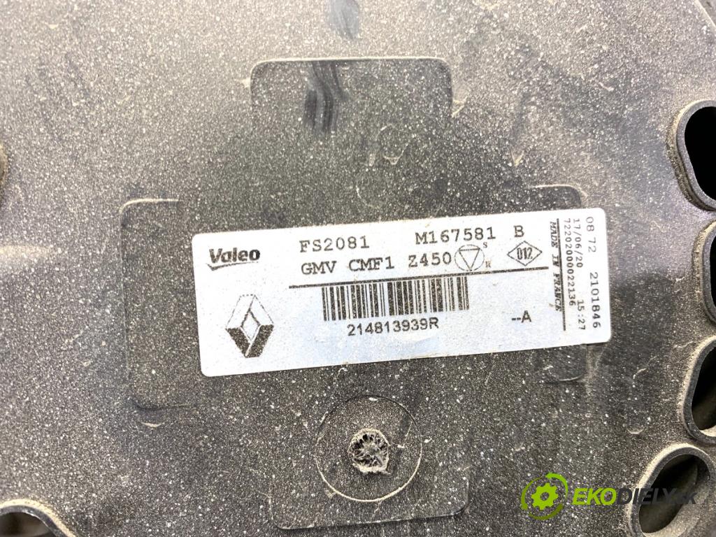RENAULT TALISMAN sedan 2017 110 kW 1.6 TCe 150 1618 Ventilátor chladiča 214813939R (Ventilátor)