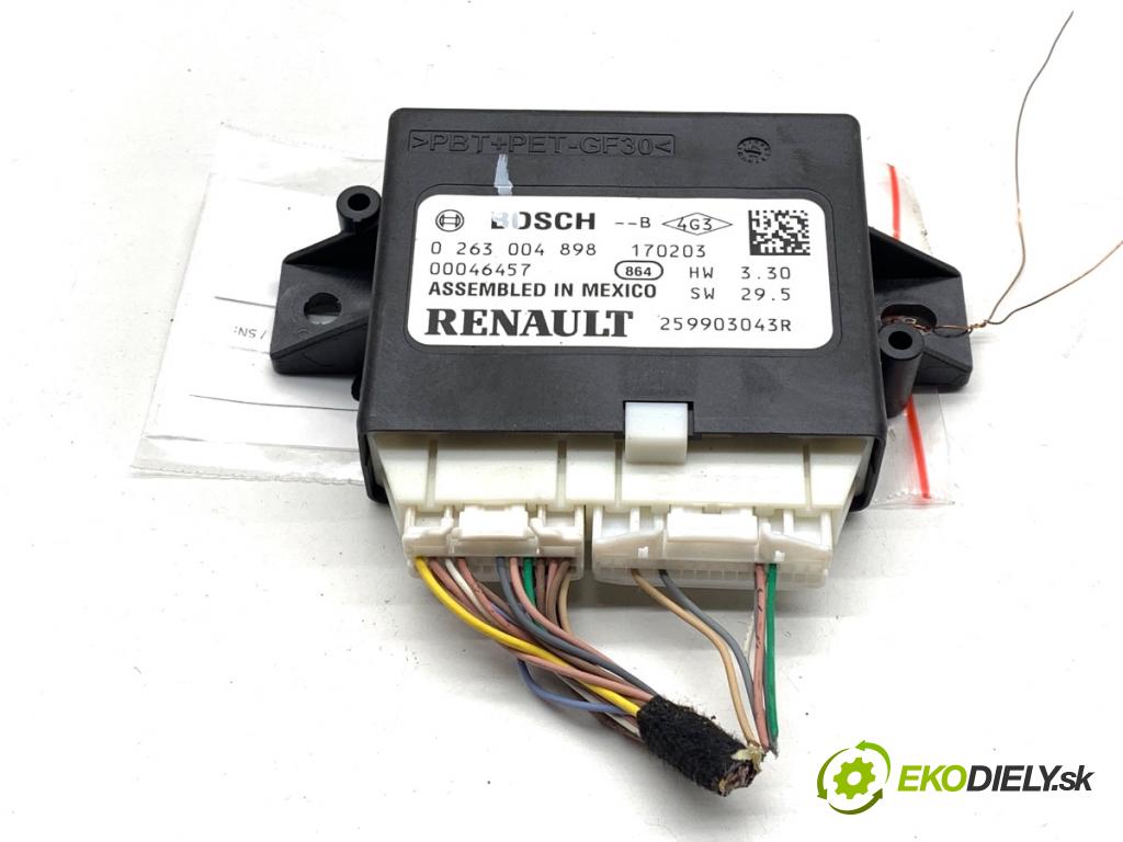 RENAULT TALISMAN sedan 2017 110 kW 1.6 TCe 150 1618 Modul PDC 259903043R 0263004898 (Riadiaca jednotka ostatné)