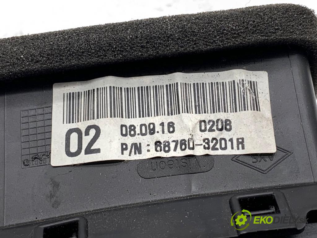 RENAULT TALISMAN sedan 2017 110 kW 1.6 TCe 150 1618 Mriežky kúrenia pravy predný 68760-3201R