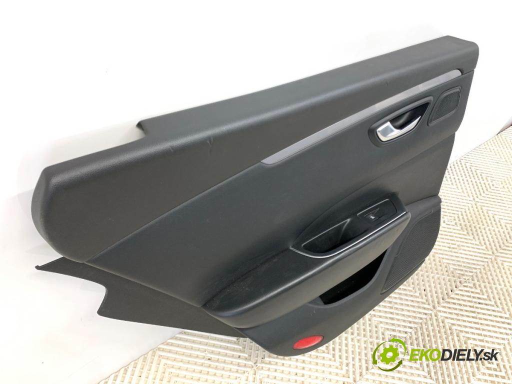 RENAULT TALISMAN sedan 2017 110 kW 1.6 TCe 150 1618 čalúnenie Dvere ľavy zad 829012455R