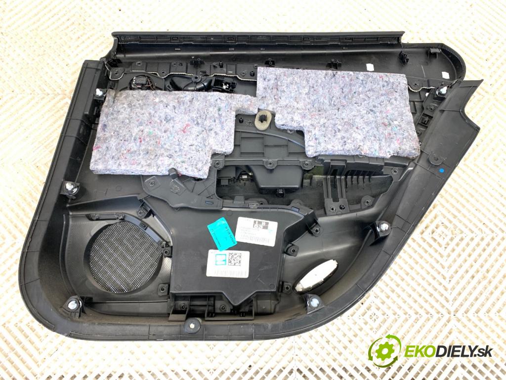 RENAULT TALISMAN sedan 2017 110 kW 1.6 TCe 150 1618 čalúnenie Dvere ľavy zad 829012455R