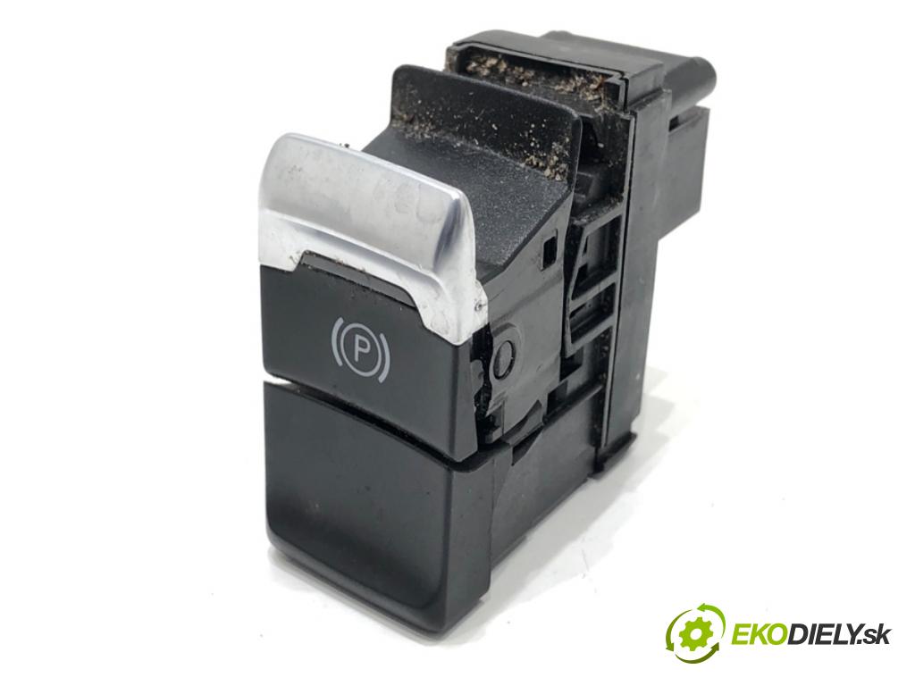 AUDI A5 8T coupe 2007 140 kW 2.7 TDI 2698 Spínač brzdy ručnej brzdy 8K1927225D (Prepínacie páčky pod volantom)