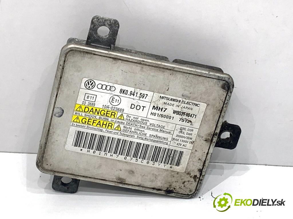 AUDI A5 8T coupe 2007 140 kW 2.7 TDI 2698 Menič XENON 8K0941597 (Riadiaca jednotka xenónu)