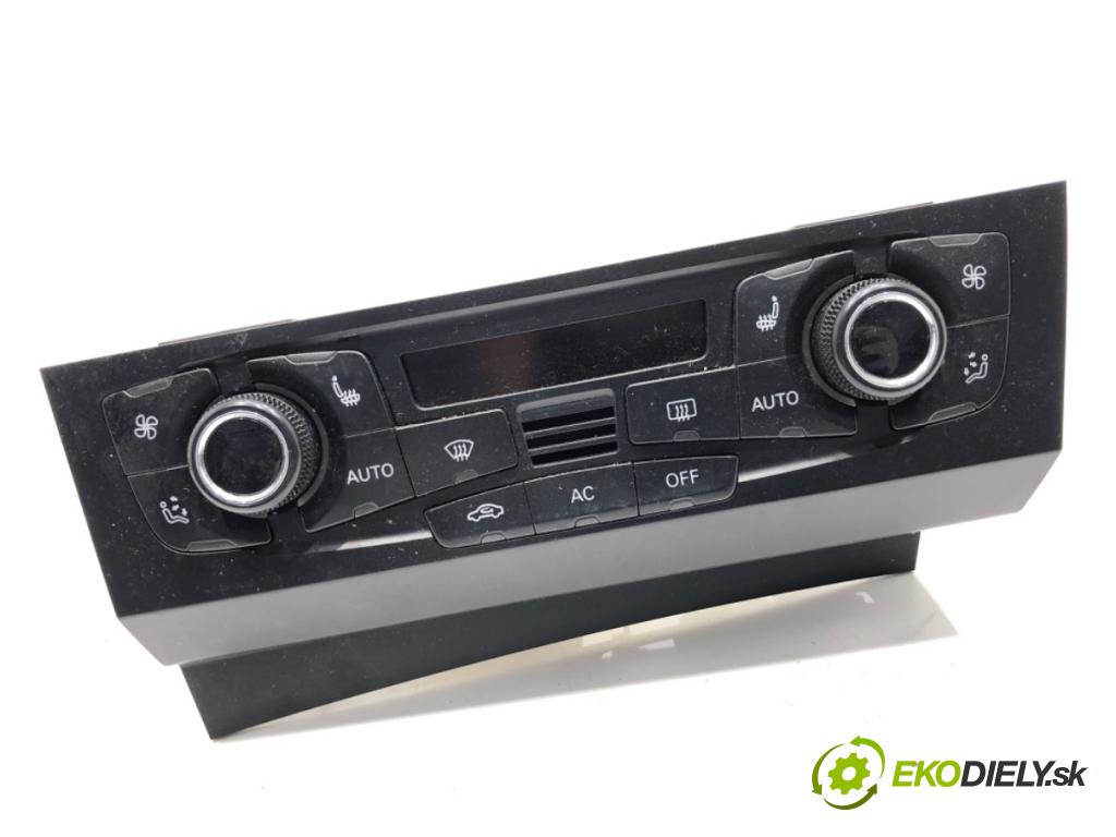 AUDI A5 8T coupe 2007 140 kW 2.7 TDI 2698 Panel ovládania kúrenia 8T1820043R (Prepínacie páčky pod volantom)