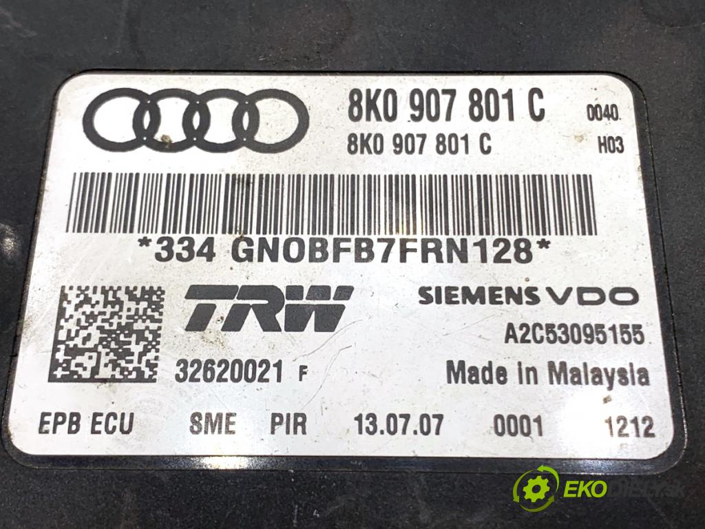 AUDI A5 8T coupe 2007 140 kW 2.7 TDI 2698 Modul brzdy ručnej brzdy 8K0907801C